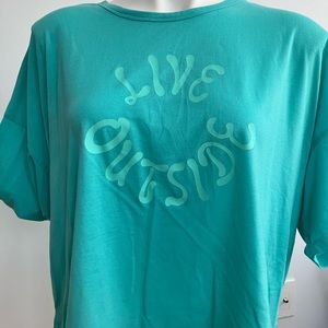 Old Navy Active Crop Top - Teal